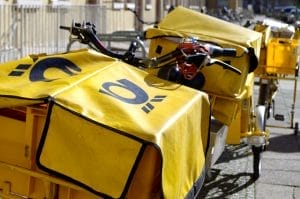 Service of a German summary penalty order abroad